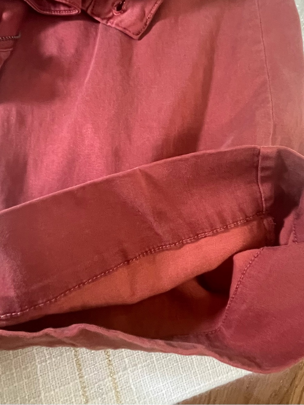 Joie Woman’s wide leg pants Terracotta Lyocell/Cotton Size 8 - Picture 8 of 13